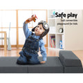 Giselle Foldable Foam Mattress Floor Mat Grey