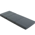 Giselle Foldable Foam Mattress Floor Mat Grey