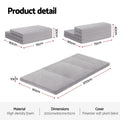 Giselle Foldable Mattress 4-fold Sofa Bed Camping Mat Sleeping Cushion
