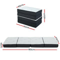 Giselle Foldable Foam Mattress Sofa Bed Mat Bamboo Cover