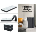 Giselle Foldable Foam Mattress Sofa Bed Mat Bamboo Cover