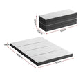 Giselle Foldable Mattress Folding Foam Mattresses Bamboo DOUBLE