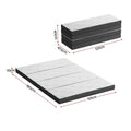 Giselle Foldable Foam Mattress DOUBLE Bamboo Cover Folding