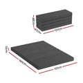 Giselle Foldable Foam Mattress Double Portable Bed Mat