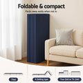 Giselle Foldable Foam Mattress Double Blue Portable Floor Mat