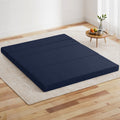 Giselle Foldable Foam Mattress Double Blue Portable Floor Mat