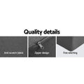 Giselle Foldable Foam Mattress Sofa Bed Chair Grey 80cm