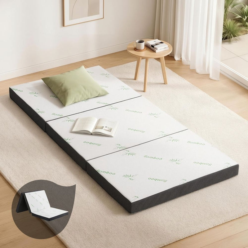 Giselle Foldable Single Mattress Bamboo Foam Folding Bed
