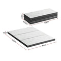 Giselle Foldable Foam Mattress QUEEN Bamboo Portable Bed