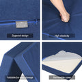 Giselle Foldable Foam Mattress Single Blue
