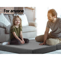 Giselle Foldable Foam Mattress DOUBLE Grey Folding
