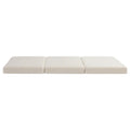 Giselle 3-Fold Foldable Foam Mattress Fleece Portable Mattress
