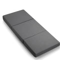 Giselle Foldable Foam Mattress Single Grey Folding Bed