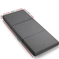 Giselle Foldable Foam Mattress Single Grey Folding Bed