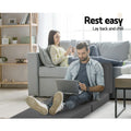 Giselle Foldable Foam Mattress Single Grey Folding Bed