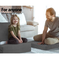 Giselle Foldable Foam Mattress Single Grey Folding Bed