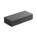 Giselle Foldable Mattress QUEEN Grey Foam Folding Bed