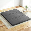 Giselle Foldable Mattress QUEEN Grey Foam Folding Bed