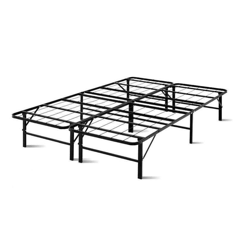 Artiss Metal Folding Bed Frame Double