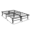 Artiss Metal Folding Bed Frame Double