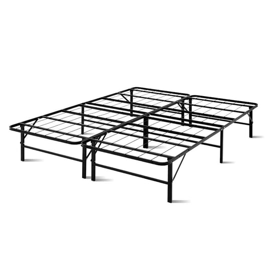 Artiss Metal Folding Bed Frame QUEEN Size
