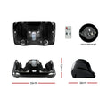 Livemor Shiatsu Foot Massager Electric Remote Kneading Black