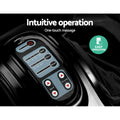 Livemor Shiatsu Foot Massager Electric Remote Kneading Black
