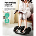 Livemor Shiatsu Foot Massager Electric Roller Kneading Black