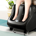 Livemor Shiatsu Foot Massager Electric Roller Calf Leg Black