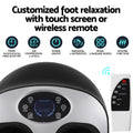 Livemor Heated Foot Massager Electric Kneading Shiatsu Deep Tissue