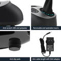 Livemor Heated Foot Massager Electric Kneading Shiatsu Deep Tissue