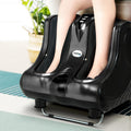 Livemor Shiatsu Foot Massager Electric Kneading Roller Calf Leg Black