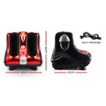 Livemor Shiatsu Foot Massager Electric Roller Kneading Calf Leg Red