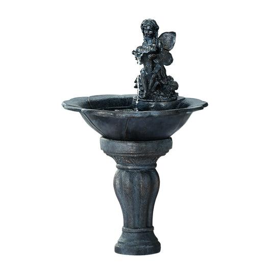 Gardeon Solar Water Feature Angel 94cm LED Lights