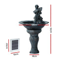 Gardeon Solar Water Feature Angel 94cm LED Lights