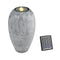 Gardeon Solar Fountain LED Lights Outdoor Water Feature Beige