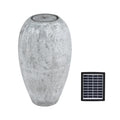 Gardeon Solar Fountain LED Lights Outdoor Water Feature Beige