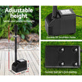 Gardeon Solar Pond Pump Submersible Fountain 6.6FT Water Kit