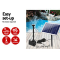 Gardeon Solar Pond Pump Submersible Fountain 6.6FT Water Kit