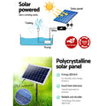 Gardeon Solar Pond Pump Submersible Fountain LED Lights Battery Kit 6.6FT