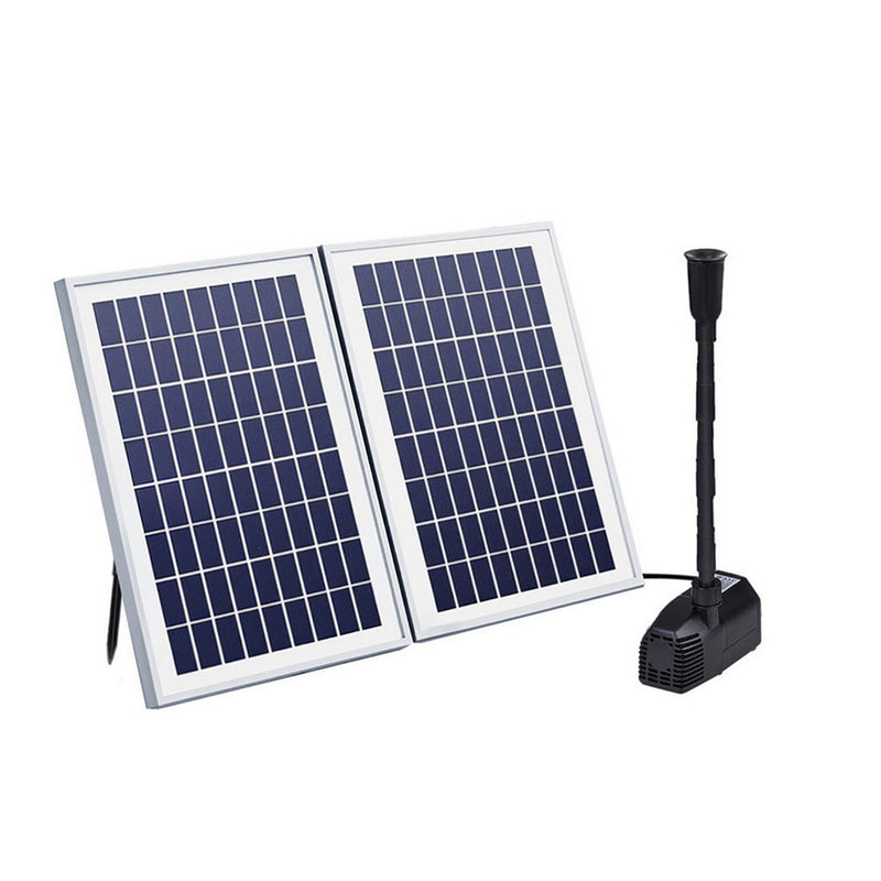 Gardeon Solar Pond Pump 1600L/H Submersible Fountain 2 Panels