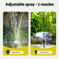Gardeon Solar Pond Pump 1600L/H Submersible Fountain 2 Panels
