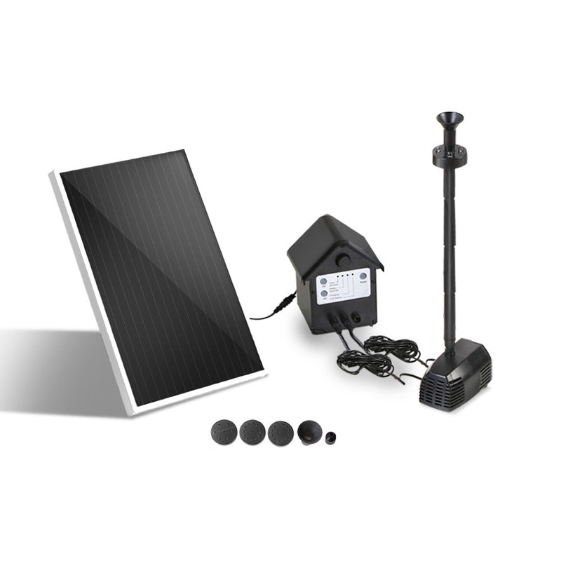 Gardeon Solar Pond Pump Submersible Fountain Battery LED 4FT