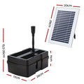 Gardeon Solar Submersible Pond Fountain Pump 470L/H Filter Box