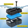 Gardeon Solar Submersible Pond Fountain Pump 470L/H Filter Box