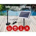 Gardeon Solar Pond Pump 4.6FT Water Feature Kit