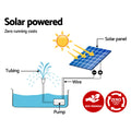 Gardeon Solar Pond Pump 4.6FT Water Feature Kit