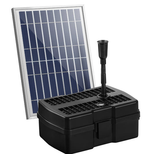 Gardeon Solar Pond Pump Fountain Filter 6.6FT Submersible Outdoor