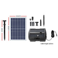 Gardeon Solar Pond Pump Fountain Filter 6.6FT Submersible Outdoor