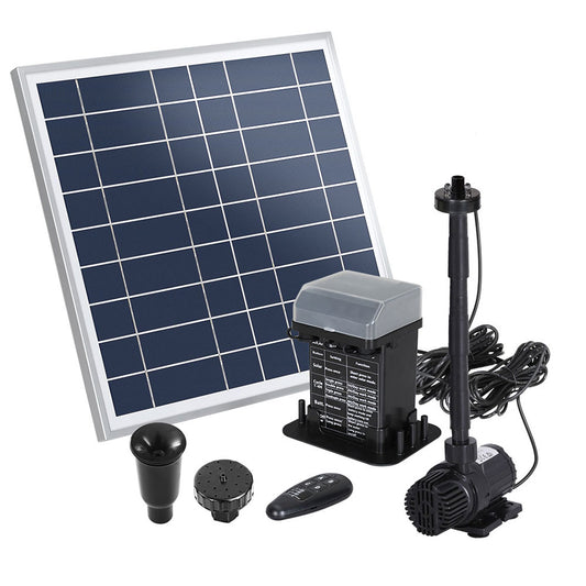 Gardeon Solar Pond Pump Battery LED Lights 9.8FT